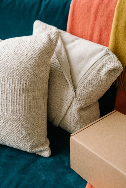 Textured Decorative Pillow Cover Set — product detail