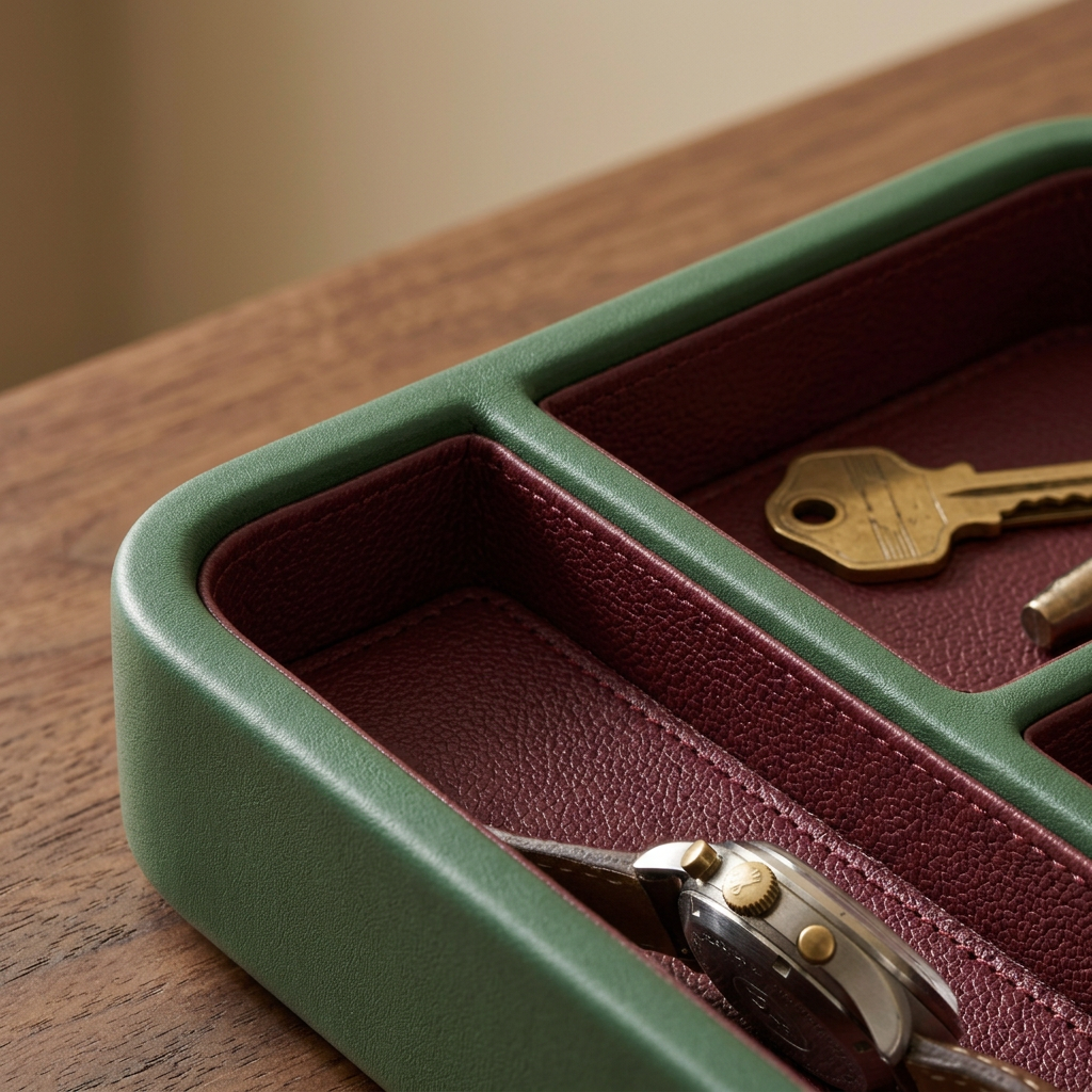 Tray rim and liner detail concept